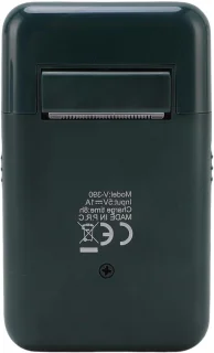 Elektrische baardtrimmer groen