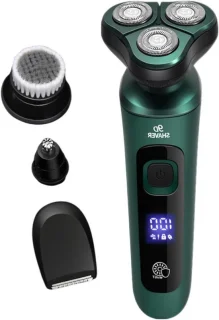 Elektrische baardtrimmer voor mannen - zwart