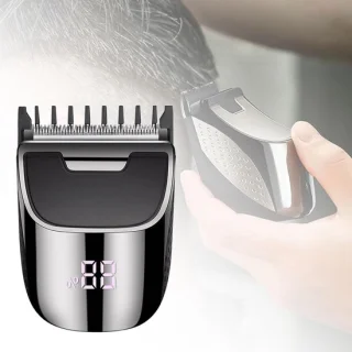 Elektrische baardtrimmer zwart
