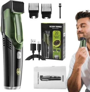 Elektrische baardtrimmer zwart