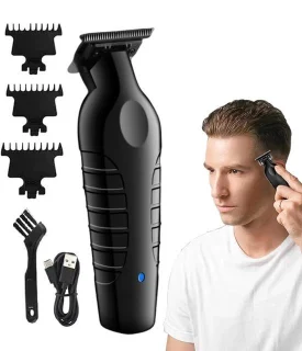 Elektrische haartrimmer voor heren – zwart