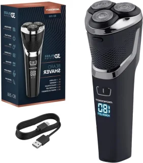 Elektrische scheer- en baardtrimmer - Zwart