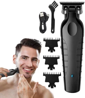 Elektrische tondeuse voor mannen zwart