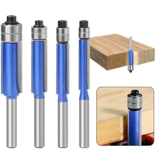Flush trim routerfrees afvlakfreesbit 635 mm schacht