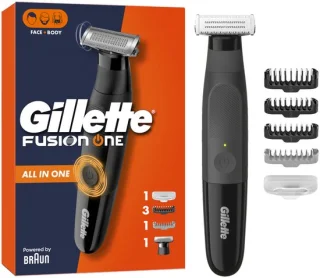 Gillette Fusion One Baardtrimmer & Scheerapparaat