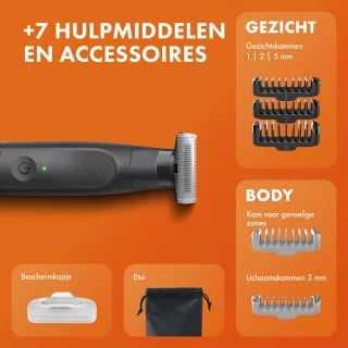 Wat vinden we goed aan de Gillette Fusion One Hybrid Baardtrimmer en Scheerapparaat
