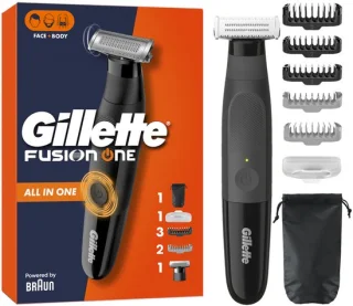 Gillette Fusion One Hybrid Baardtrimmer en Scheerapparaat review