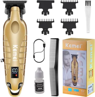 Gouden haar- en baardtrimmer