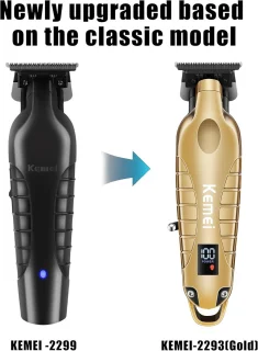 Gouden haar- en baardtrimmer