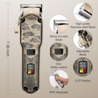 De GroomPro Haar- en Baardtrimmer in één oogopslag