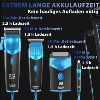Haar- en Baardtondeuse Set voor Mannen