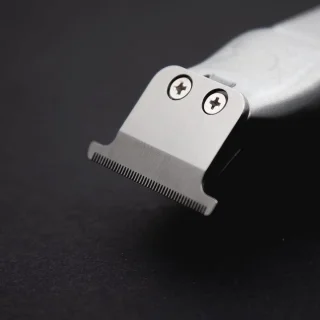 Haar- en baardtrimmer zilverkleurig
