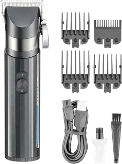Haarklipper set - thuis kapper - zwart