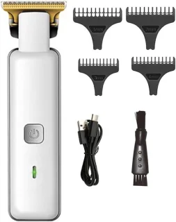Haarknipper en baardtrimmer voor mannen - wit