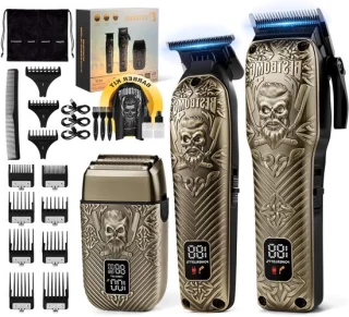 Haarsnijder en baardtrimmer set