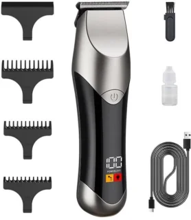 Haartrimmer met digitaal display