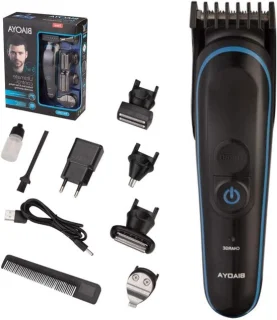 Haartrimmer set zwart