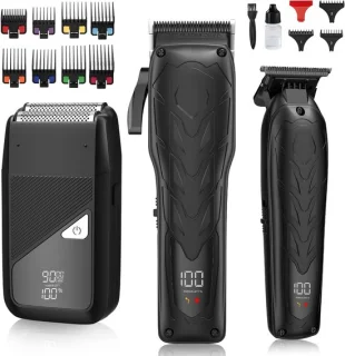 Haartrimmer set - zwart