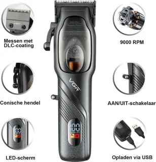 Haartrimmer T-blade voor mannen