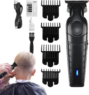 Haartrimmer voor mannen - elektrisch scheerapparaat - zwart