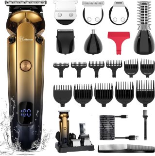 De Hatteker Baard- en Haartrimmer Set in één oogopslag