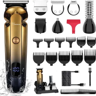 Hatteker Baard- en Haartrimmer Set