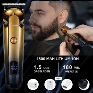 Hatteker Baard- en Haartrimmer Set