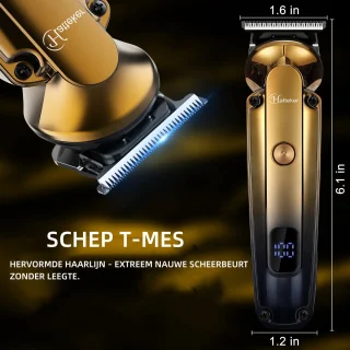Hatteker Baard- en Haartrimmer Set