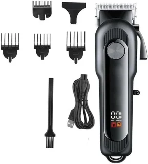 Herenscheerapparaat baardtrimmer zwart