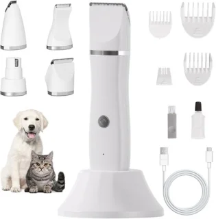 Huisdierentrimmer 4-in-1 voor honden en katten