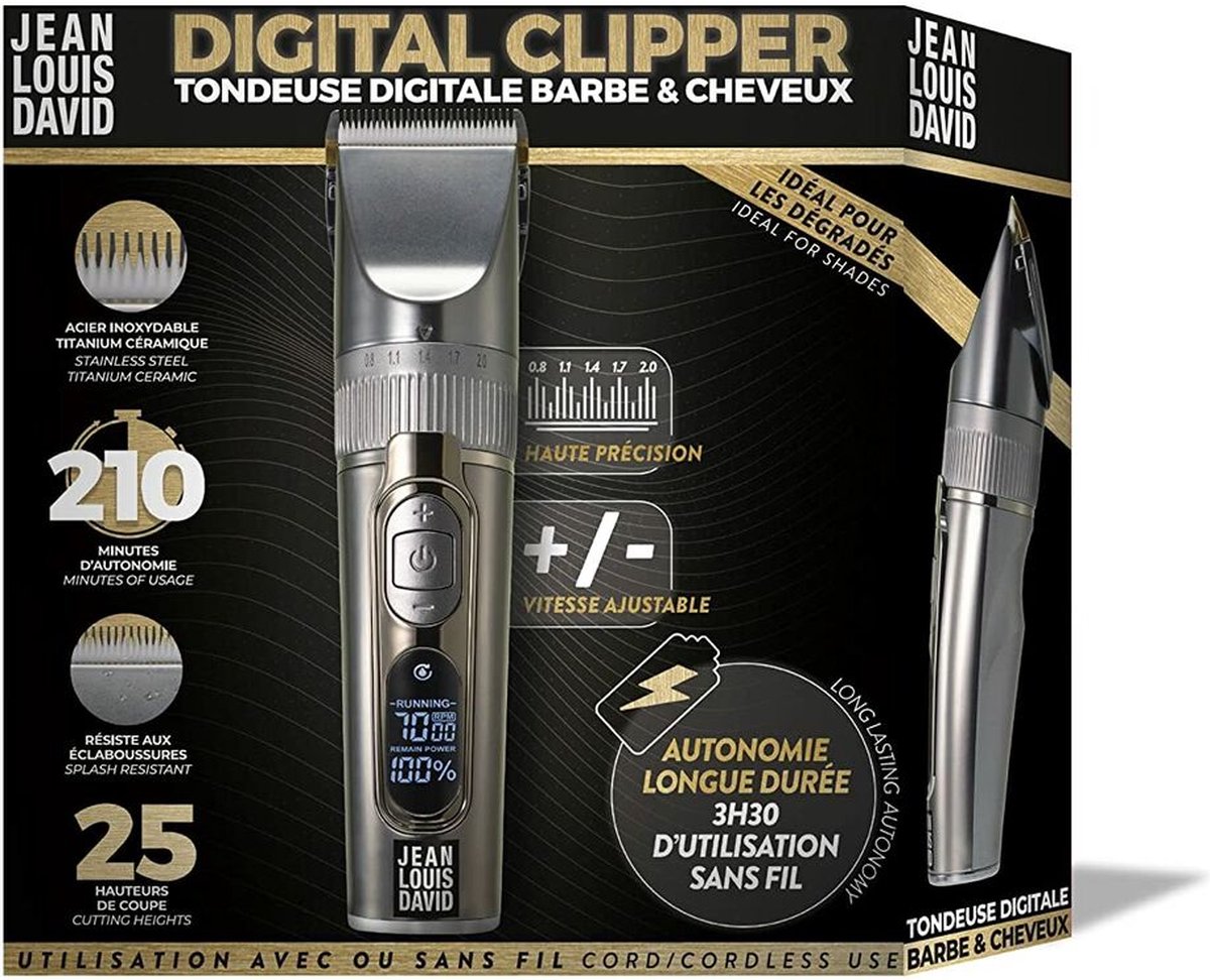 Wat vinden we goed aan de Jean Louis David Hair Clipper