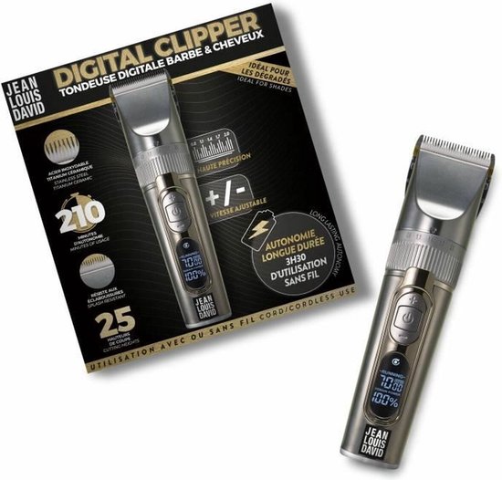 Jean Louis David Hair Clipper: precieze trimresultaten voor thuis
