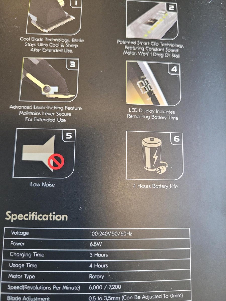 JRL Professional Freshfade 2020C Hairclipper Gold