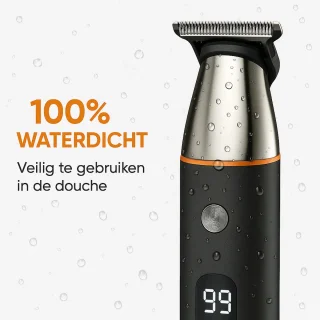 JustValue 5-in-1 Trimmer Baardtrimmer Zilver/Zwart