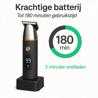 JustValue 5-in-1 Trimmer Baardtrimmer Zilver/Zwart