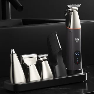 JustValue 5-in-1 Trimmer Baardtrimmer Zilver/Zwart