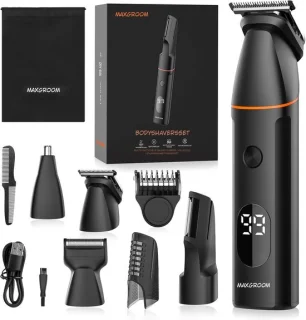 Kavora bodygroomer mannen - trimmer - zwart