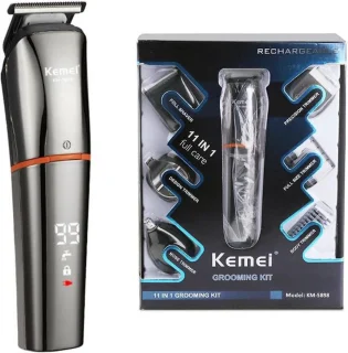 Kemei Baardtrimmer 6-in-1 Body Groomer voor Mannen