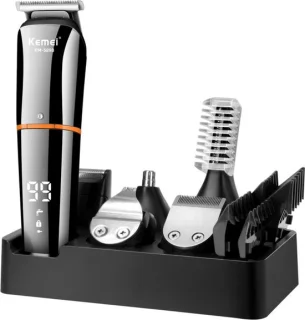 Kemei Baardtrimmer 6-in-1 Body Groomer voor Mannen