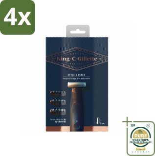 King C. Gillette Style Master — Precise stoppelbaard in een handomdraai