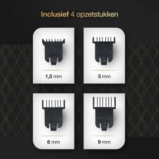 Krexs Gouden Baardtrimmer Tondeuse