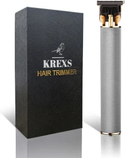 Krexs Zilveren Baardtrimmer Tondeuse Bodygroomer
