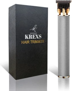 Krexs Zilveren Baardtrimmer Tondeuse Bodygroomer