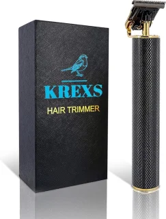 Krexs Zwarte Baardtrimmer Tondeuse en Bodygroomer