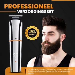 Lenéve 6-in-1 Haartrimmer en Baardtrimmer Set
