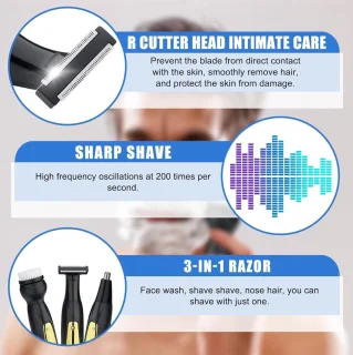 Lexium Multigroomer Baard- en Bodytrimmer Set
