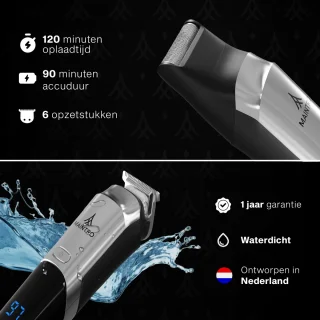 Maintro 6-in-1 Baard- en Bodytrimmer