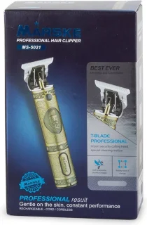 Mãrske Professionele Barber Buddha T-blade Baardtrimmer Draadloos