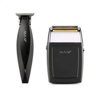 Max Pro Precision Grooming Kit Baardtrimmer en Scheerapparaat voor Mannen