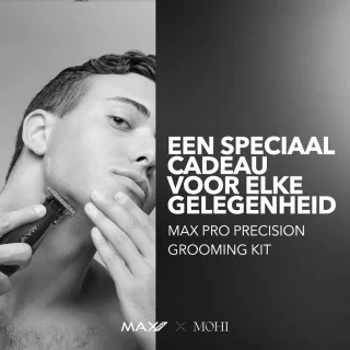 Max Pro Precision Grooming Kit Baardtrimmer en Scheerapparaat voor Mannen
